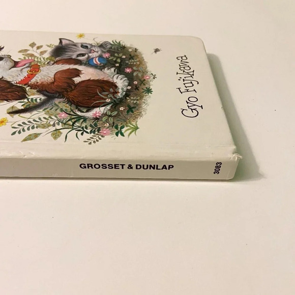 Vintage 1980 Baby Animals Book by Gyo Fujikawa  Grosset and Dunlap Japan - Picture 4 of 11